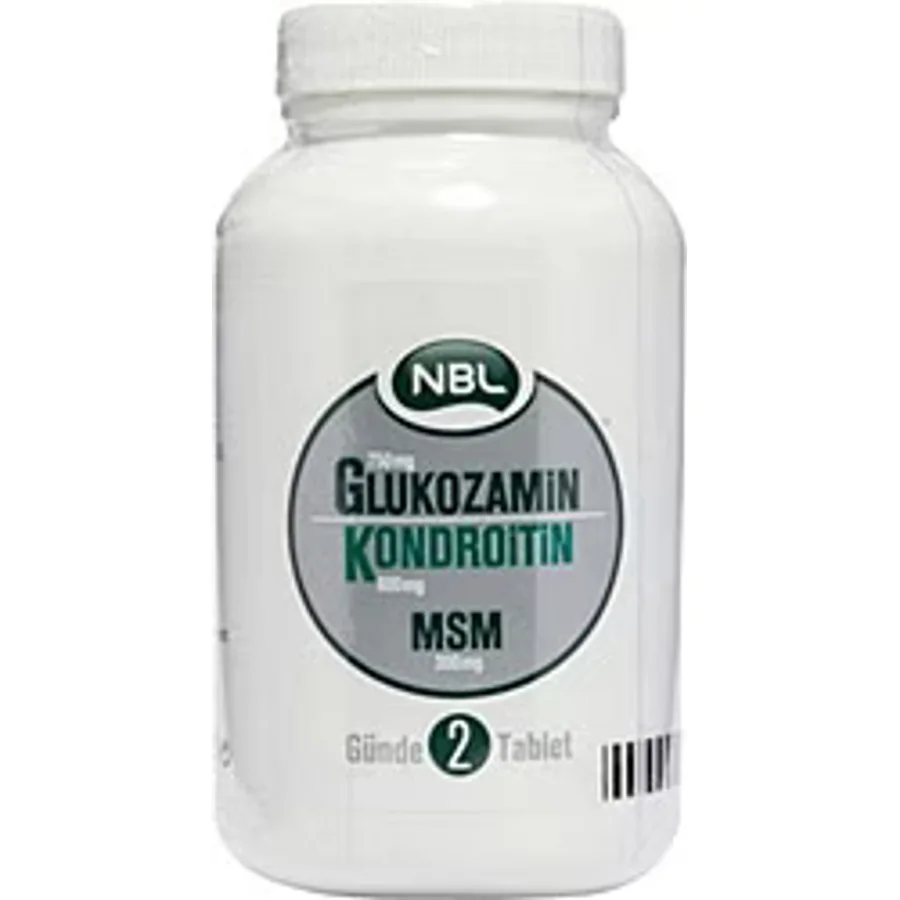 NBL Glukozamin Kondroitin MSM 60 Tablet