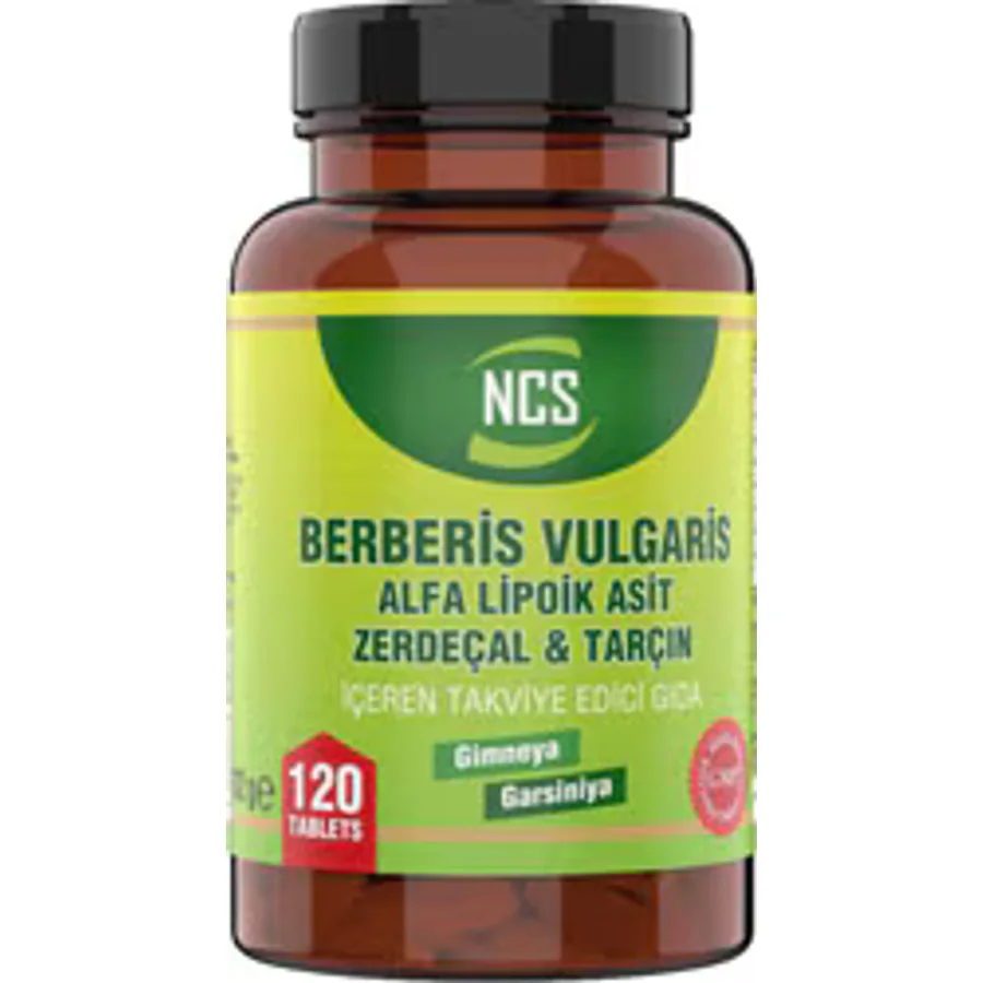 Ncs Berberis Vulgaris Alfa Lipoik Asit Zerdeçal 120 Tablet