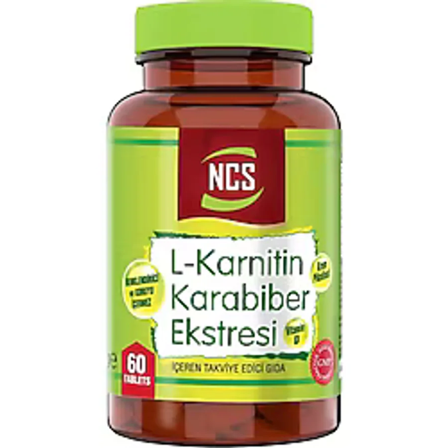 Ncs Karabiber Extreli L-Karnitin 60 Tablet