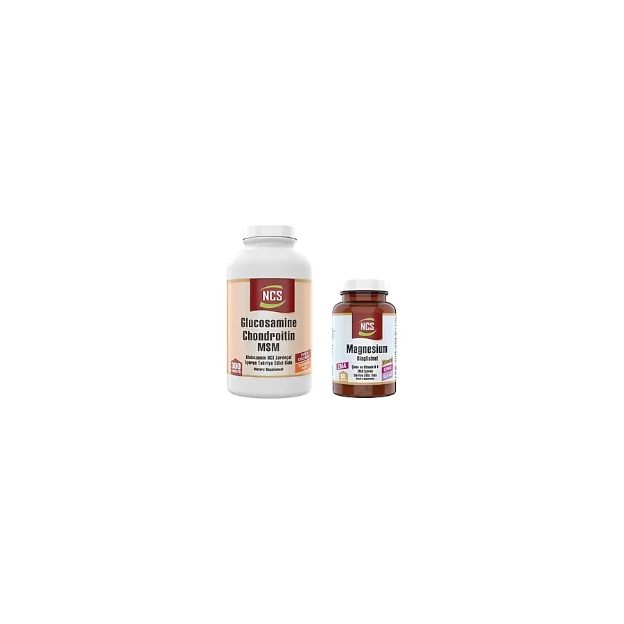 Ncs Zma Magnesium Çinko Vitaminb6 60 Tablet Glucosamine Turmenic Root Msm 300 Tablet