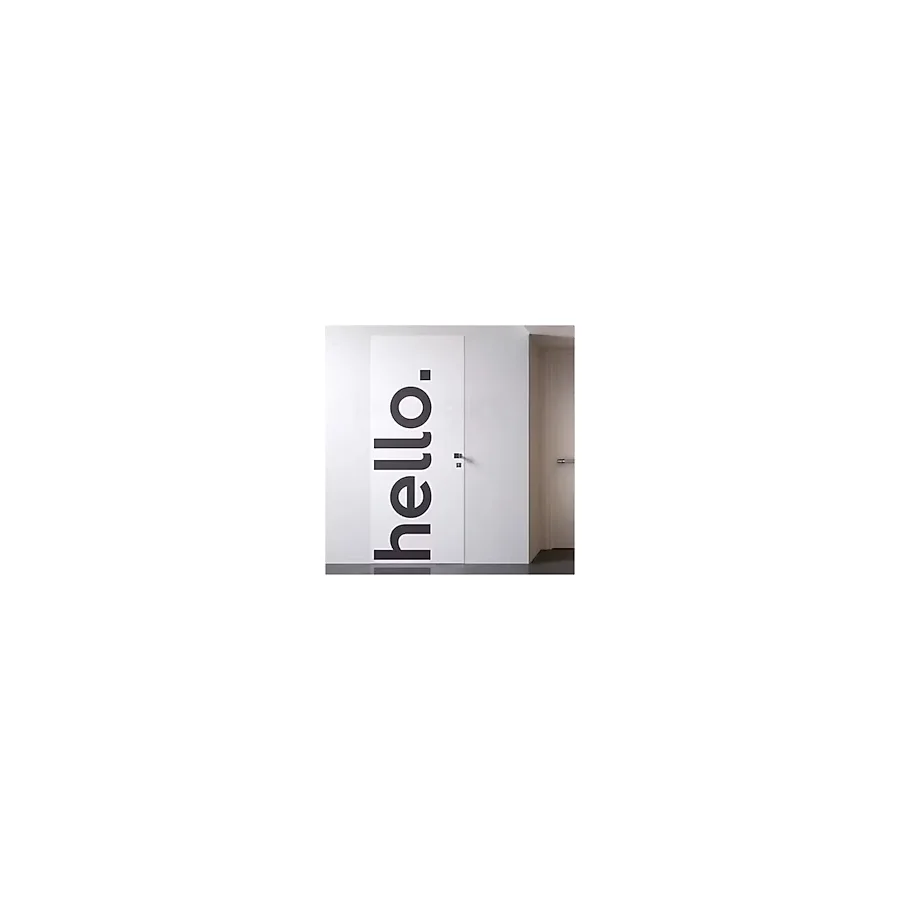 Ne Verelim Size Hello Yazılı Dekoratif Duvar Süsü Özel Sticker