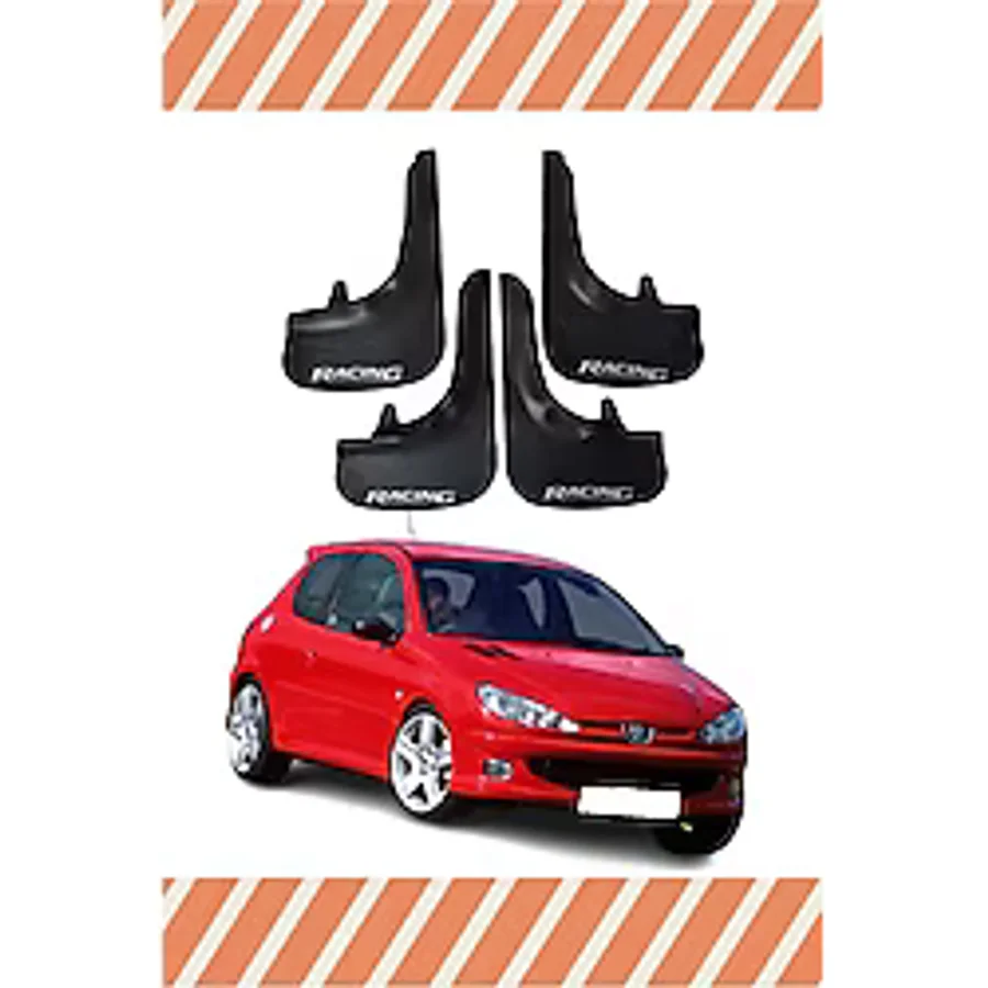 Ne verelim size Peugeot 206 Hb Peugeot 106 Racing Yazılı 4'lü Tozluk Çamurluk Paçalık