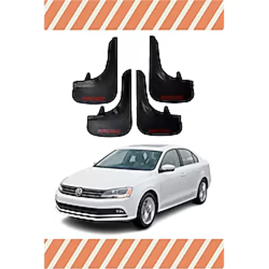 Ne Verelim Size Volswagen Jetta Racing Yazılı 4'Lü Tozluk Çamurluk Paçalık