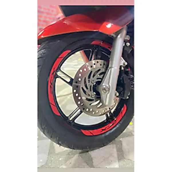 Ne Verelim Size Yeni Özel Motosiklet Jant Şeridi Pcx Yazılı Kırmızı Sağ-Sol/Ön-Arka
