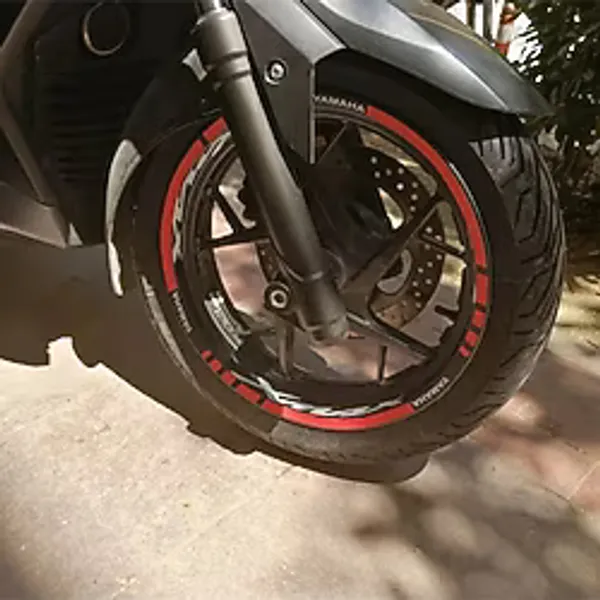 Ne Verelim Size Yeni Özel Motosiklet Jant Şeridi Xmax Jant Şerit Sağ-Sol/Ön-Arkasticker Etiket Modeli