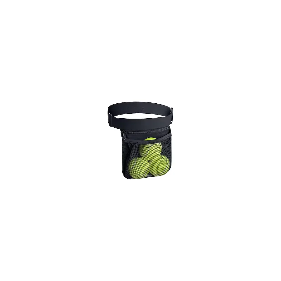 Nebudo Tenis topu bandı tutucu Pickleball tenis topları Pickleballs Holding aksesuar kadınlar için etek erkek bel kalça çanta aksesuarları çantası çuval turşu topu çanta taşıyıcı alet dişli bant