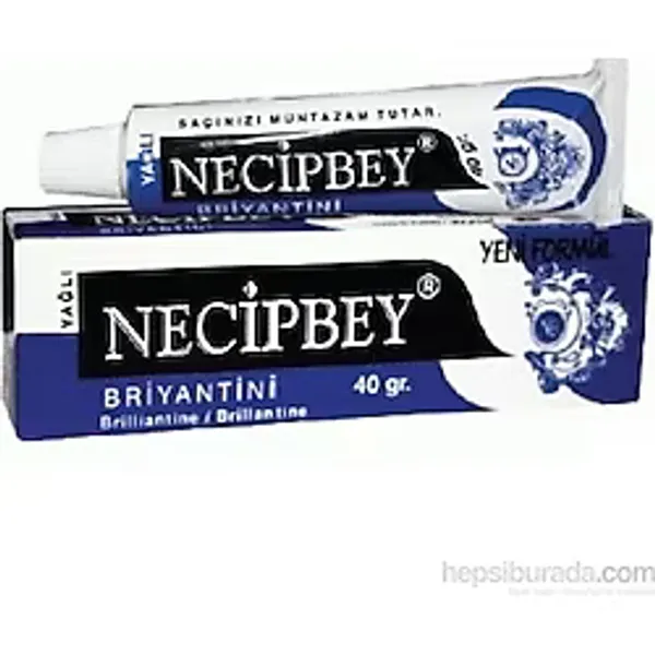 Necipbey 40 Ml Yağlı Briyantin Saç Bakımı İçin Parlaklık ve Uzun Süreli Etki