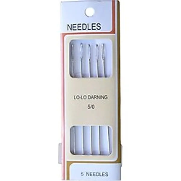 Needles Yorgan Dikiş Iğnesi 5/0 / 2 Paket