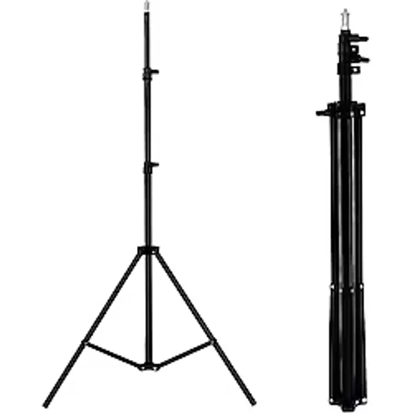 NEEPHO 210 Cm Metal Tripod Fotoğraf Stüdyo Lamba Tutucu Lamba Işık Ayağı Tripot Telefon Tutucu