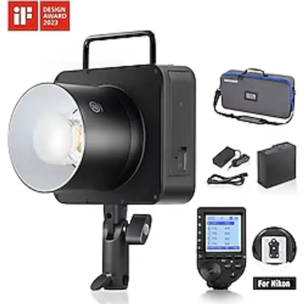 Neewer Q4 400W Akülü Flaş + QPRO-N Tetikleyici