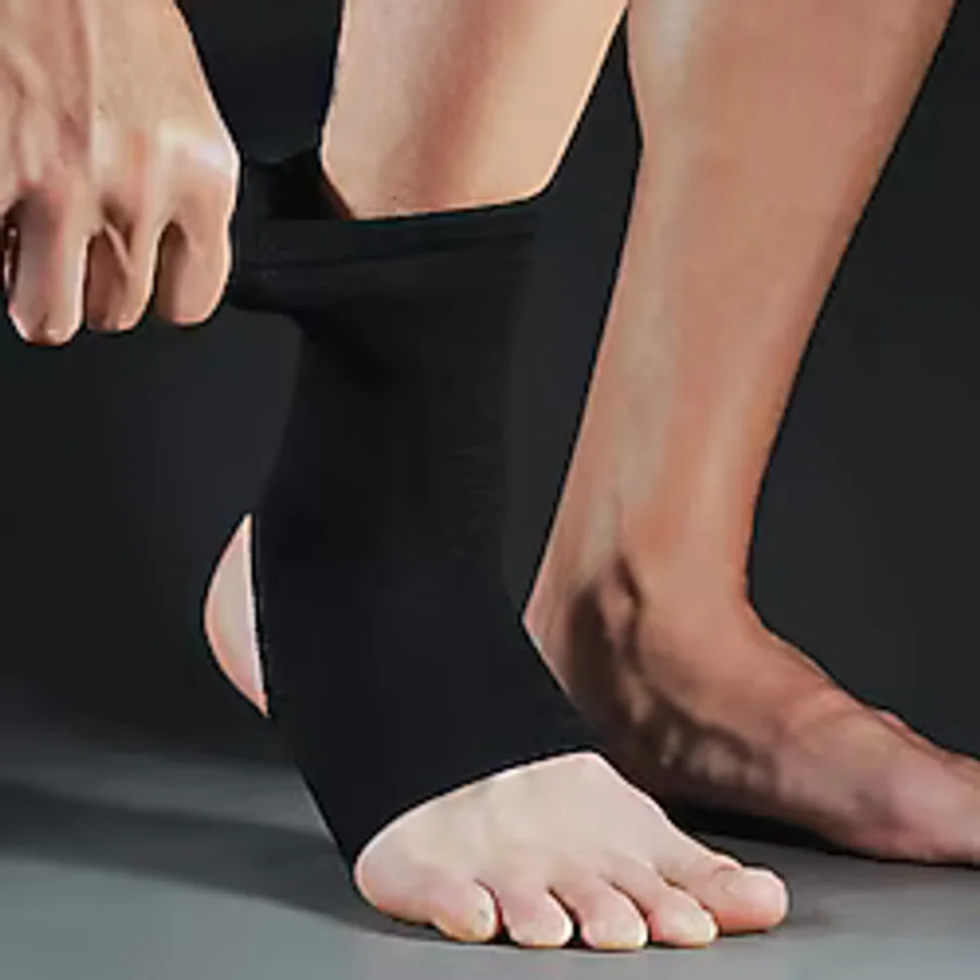 Nefes Alabilir Çorap Boy Ayak Bilekliği-Fitness- Futbol-Basketbol-Boks-Güreş-Koşu-Ayak Bileği Kılıfı