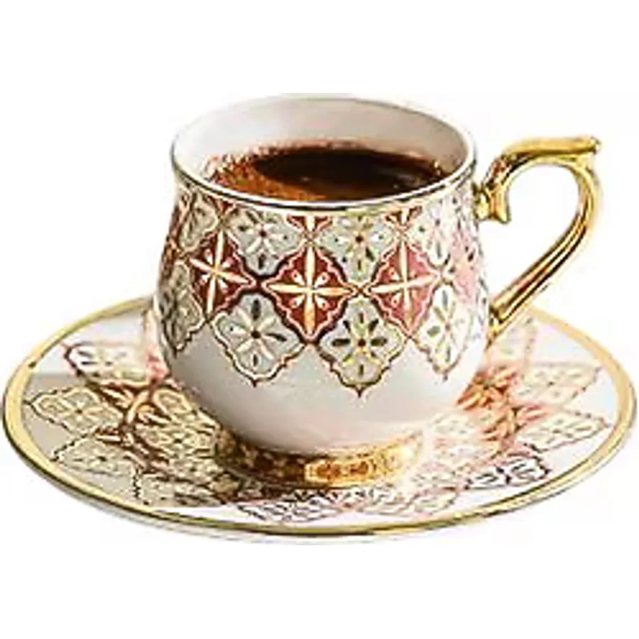 Nehir Rüya 6 Kişilik Kahve Fincan Takımı