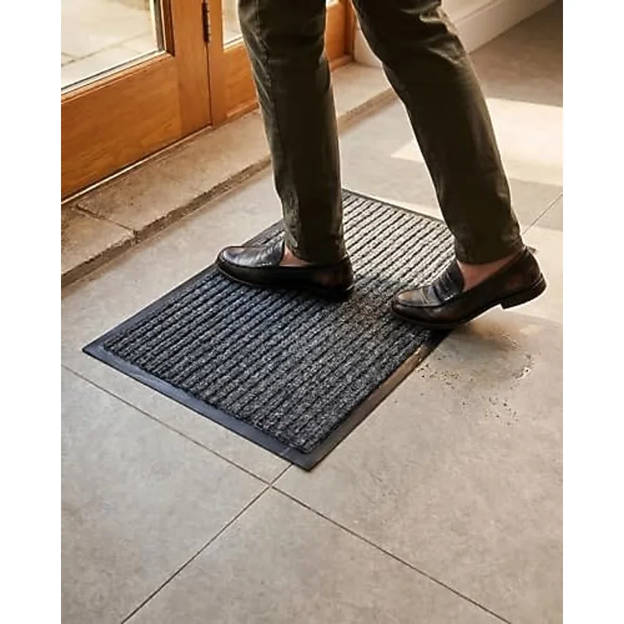 Nem ve Toz Alıcı Gri Dış Kapı Paspası XT