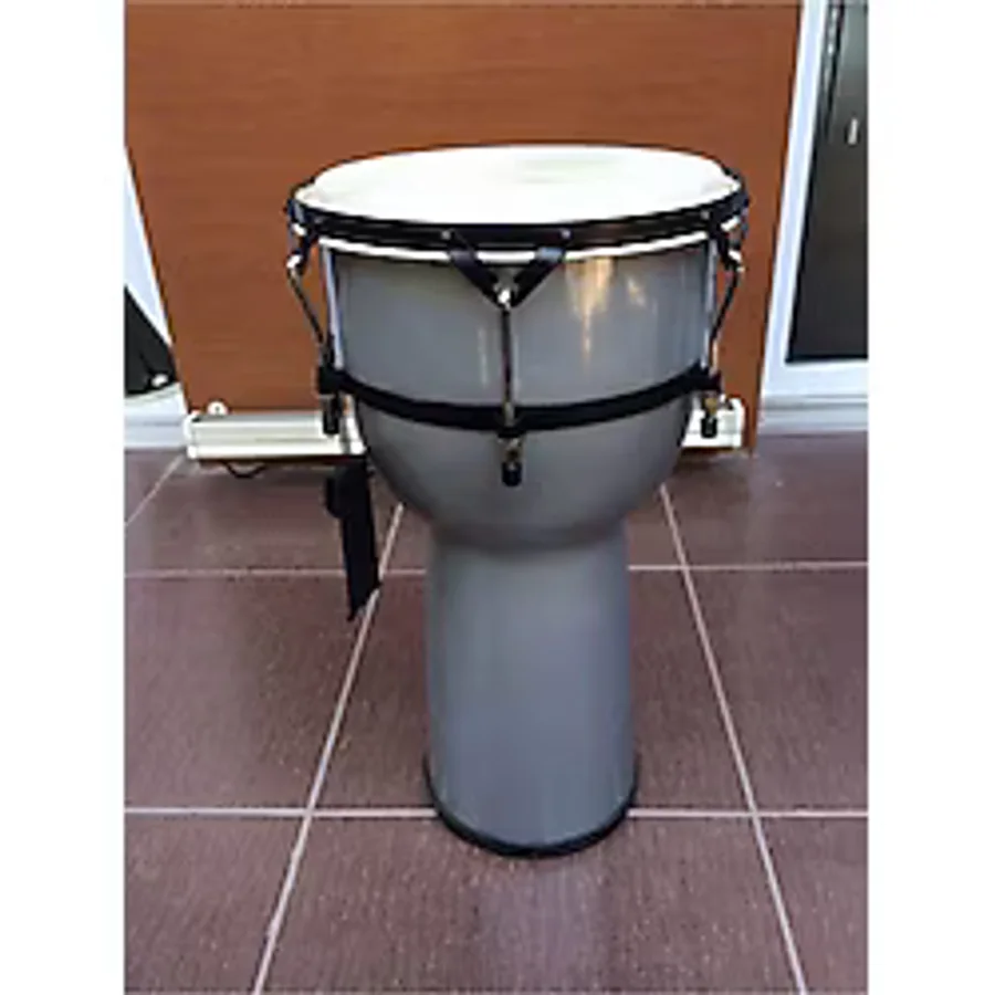 Nemesis Adm-f100-12 Inç Silver Fiber 12 Inç Gri Renk Djembe