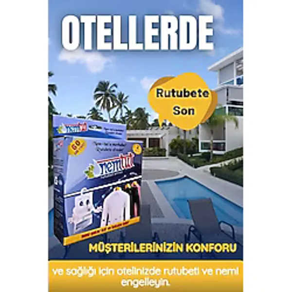 Nemtut Nem Alici Rutubet Giderici Küf Ve Korozyon Önleyici Koku Giderici 1 KG (1 Kutu/2 Paket)