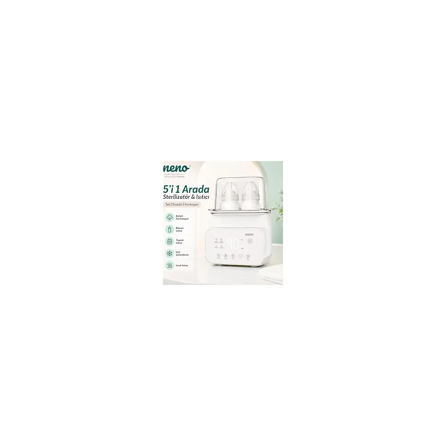Neno Vita - 5'i 1 Arada - Biberon Sterilizatörü ve Isıtıcı