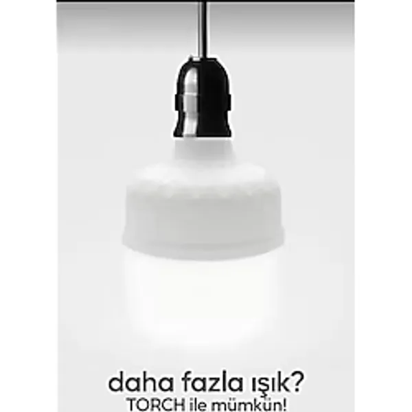 Neo Vista Torch Dobled Tasarruflu Ampul E 27 Duy Beyaz Işık - 40 - 50 W