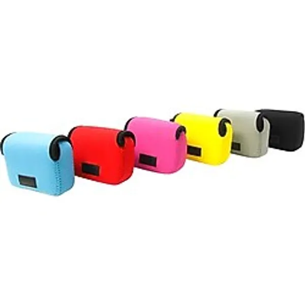 Neopine Kompakt Kamera için Neoprene Kılıf NE-S (Pembe)