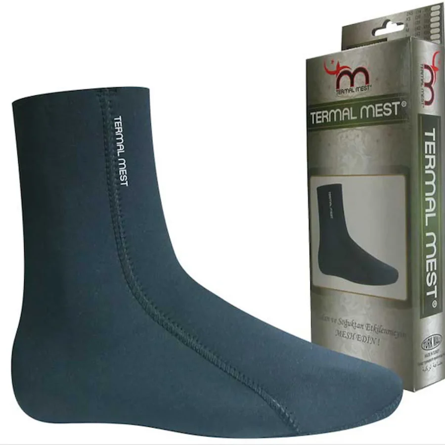 Neopren Termal Mest Çorap Siyah XL 44-45