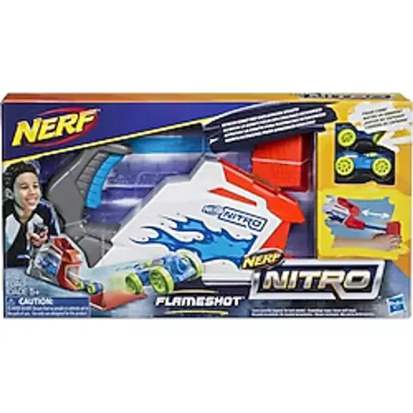 Nerf Nitro Flameshot Dart Tabancası 3 Yaş ve Üstü İçin Eğlenceli Fırlatıcı Seti