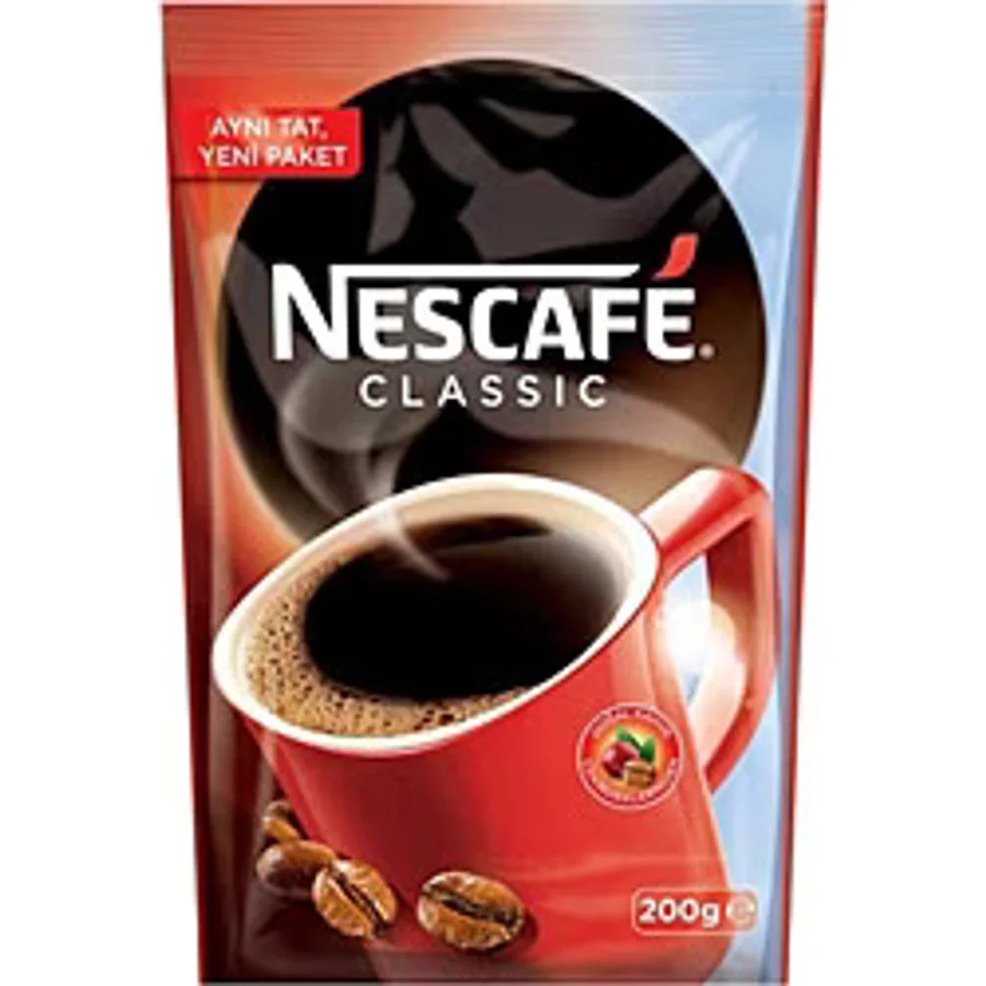 Nescafe Classic Granül Kahve 200 gr Eko Paket