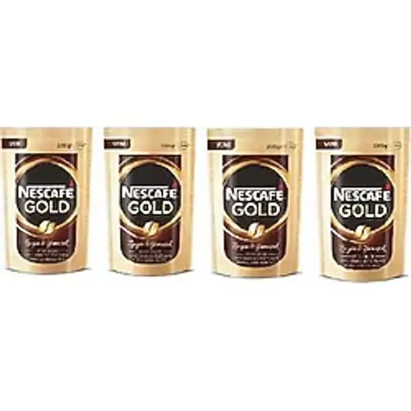 Nescafe Gold Granül Kahve 200 gr Eko Paket 4'lü
