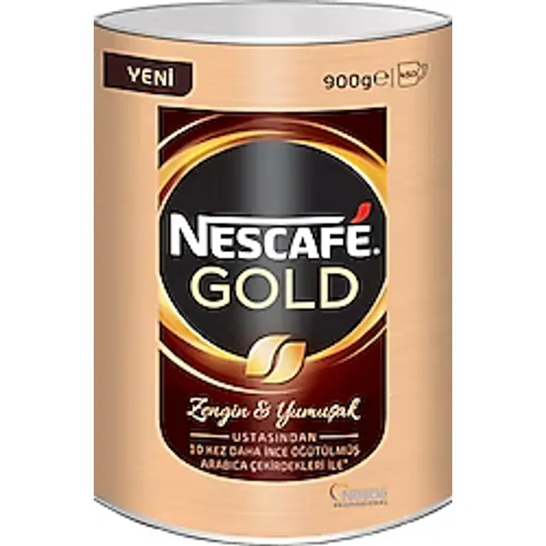 Nescafe Gold Granül Kahve 900 gr Teneke 6'lı