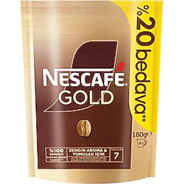 Nescafe Gold Hazır Kahve 180 G