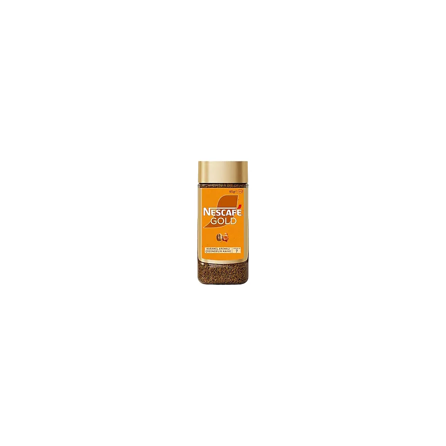 Nescafe Gold Karamel Aromalı Granül Kahve 95 gr
