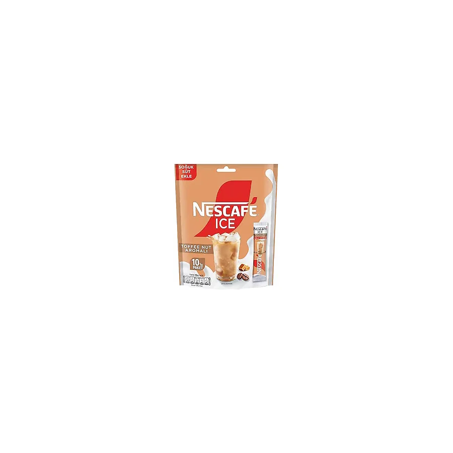 Nescafe Ice Toffee Nut Hazır Kahve 10'lu