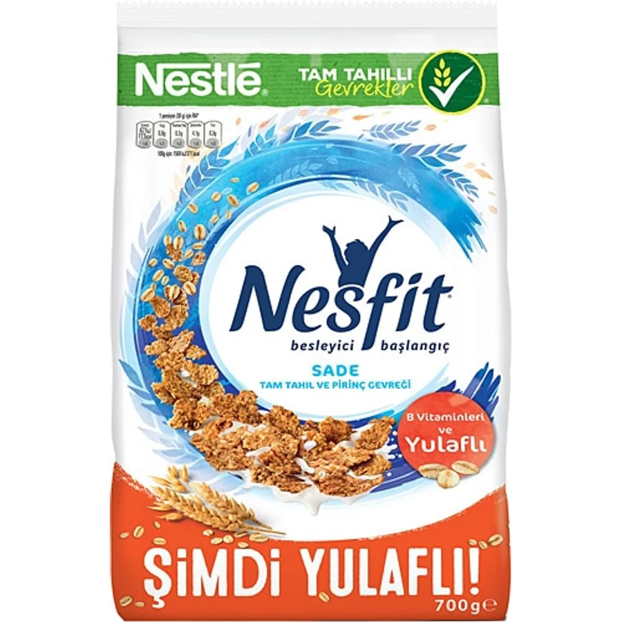 Nesfit 700 gr Sade Kahvaltılık Gevrek