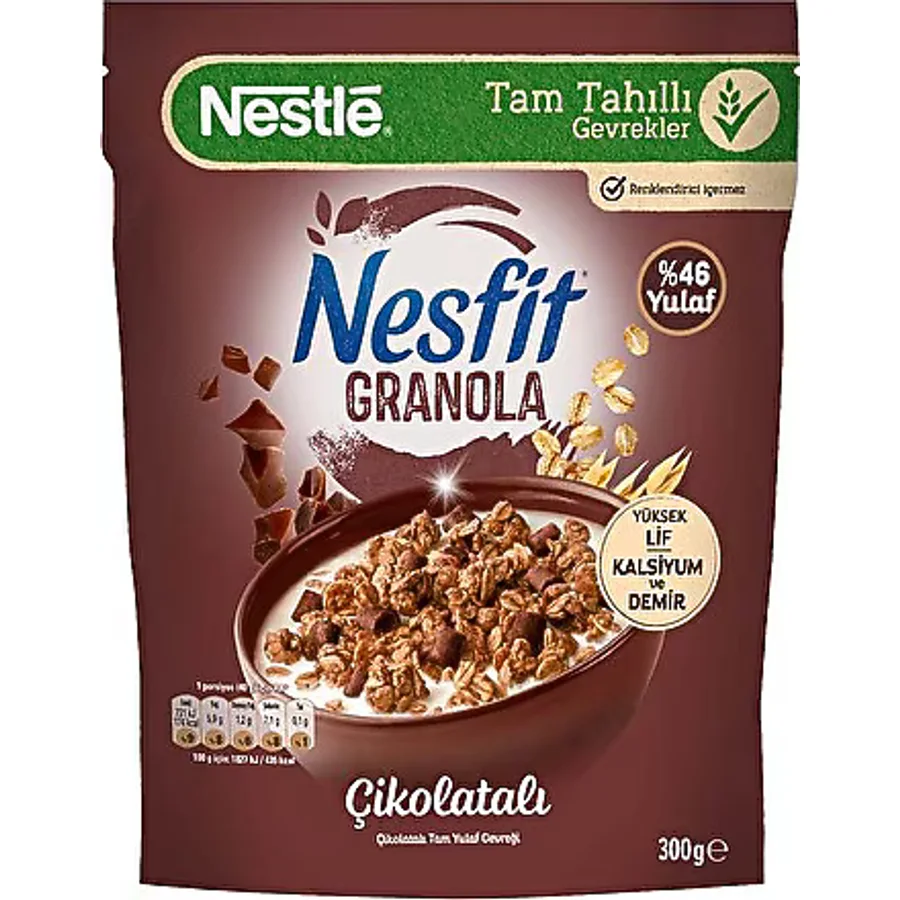 Nesfit Çikolatalı Granola 300 gr
