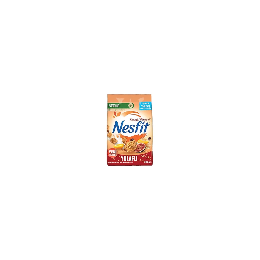 Nesfit Karışık Meyveli ve Yulaflı Mısır Gevreği 400 gr