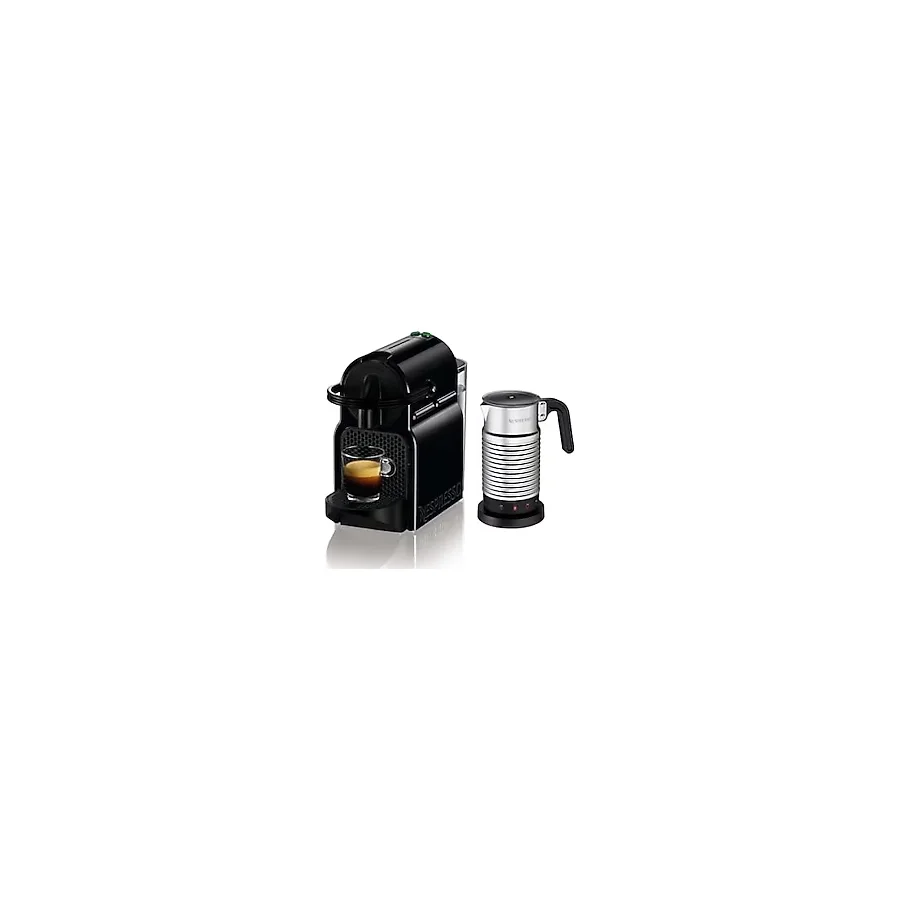 Nespresso Inissia D40 Siyah & Aeroccino 4 Kahve Makinesi Seti