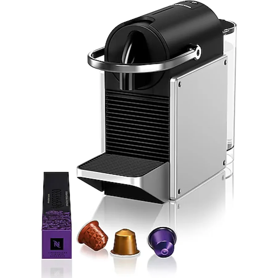 Nespresso Pixie D62 Gümüş Kapsül Kahve Makinesi