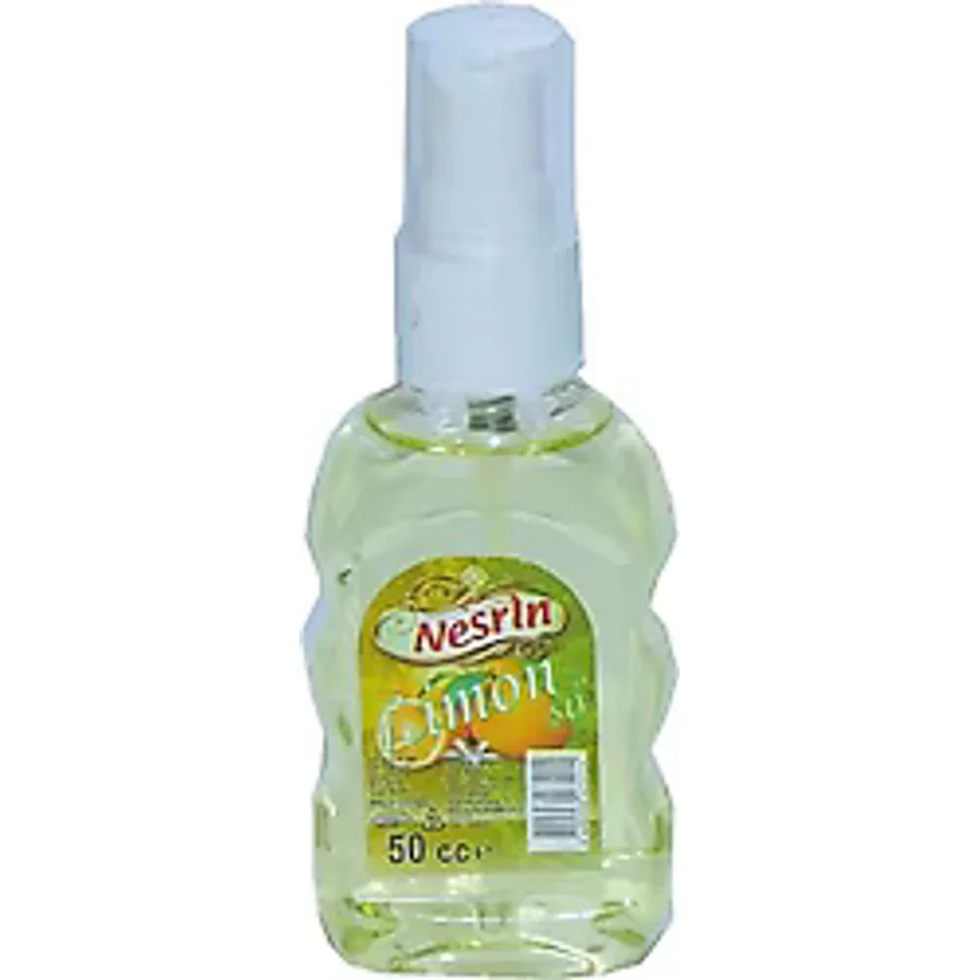Nesrin Limon 80 Derece 50 ml Pet Şişe Sprey Kolonya
