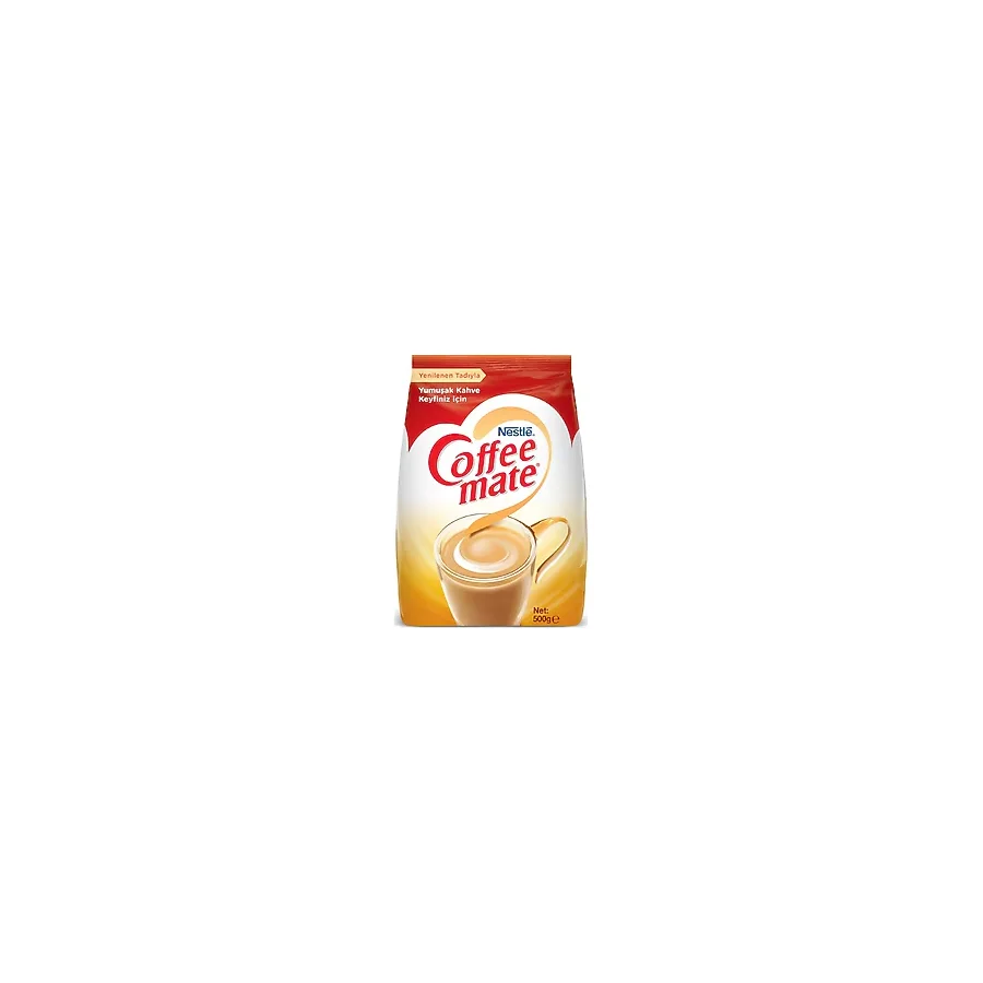 Nestle Coffee Mate 500 gr Kahve Kreması Yumuşak Lezzet ile Espresso ve Filtre Kahve Uyumlu