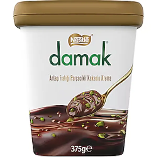 Nestle Damak Antep Fıstığı Parçacıklı Kakaolu Krema 375 gr