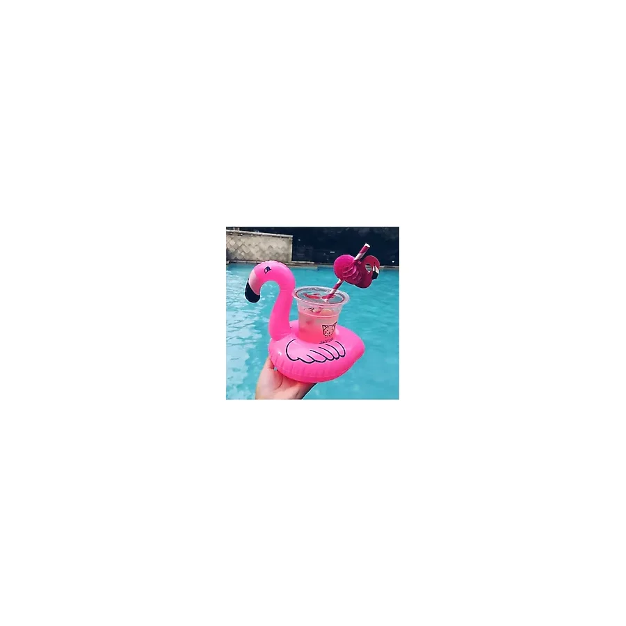Netavantaj Flamingo Şişme Havuz Deniz Bardak Tutucu Float Bar
