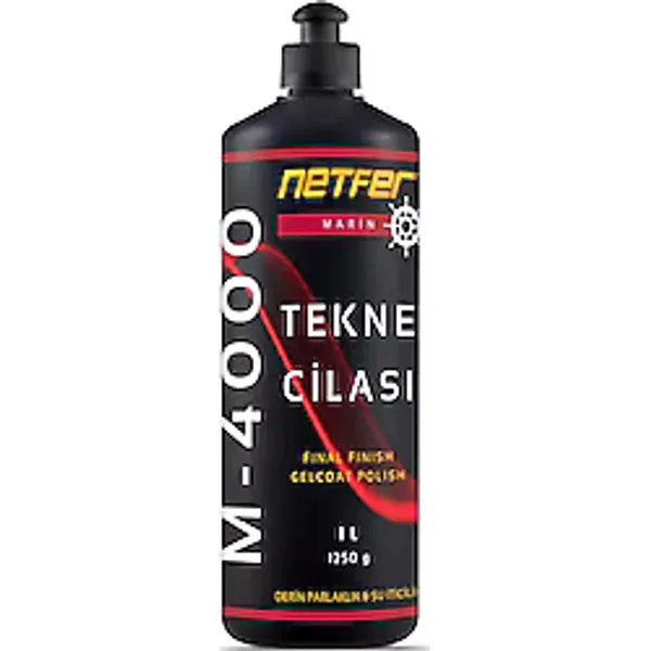 Netfer M-4000 Marin Tekne Cilası 1 L