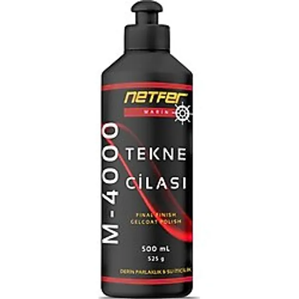 Netfer M-4000 Marin Tekne Cilası - 500 Ml