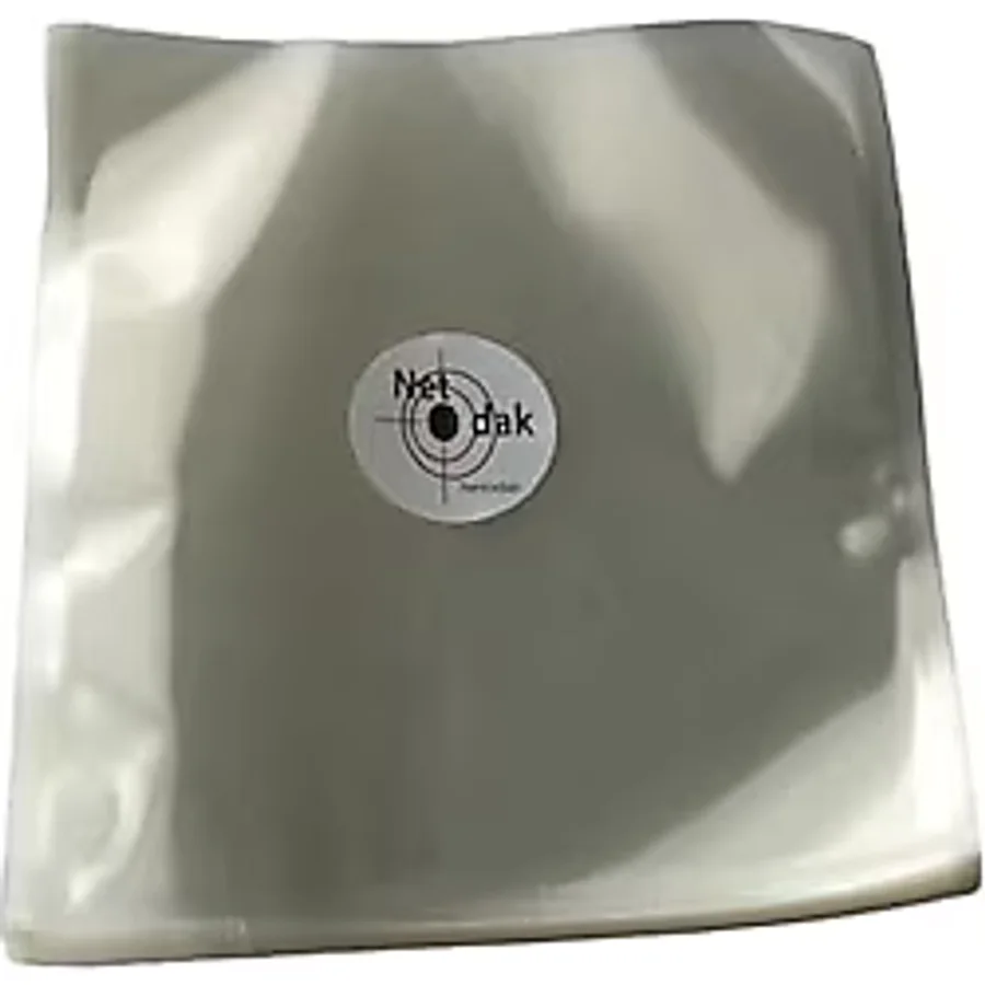 Netodak Büyük Boy 100 Adet 21,5 cm x 23,5 cm Şeffaf Vakum Poşeti Ambalajı Vakumlu Torba