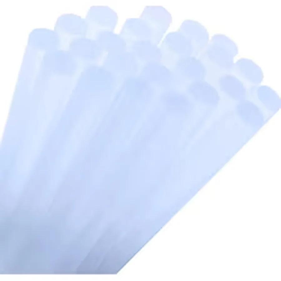 Nettenevime Sıcak Silikon Çubuğu 1 KG 11 MM-30 CM Mum Silikon Kalın Uç Şeffaf