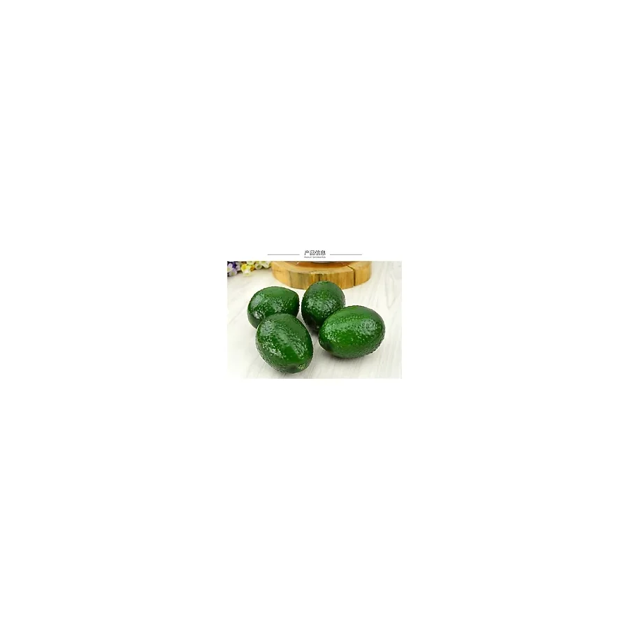Nettenevime Yapay Meyve Avokado Fake Fruit 6 Lı Paket
