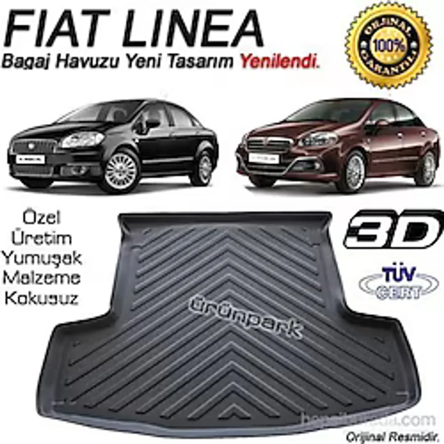 NETUM Fiat Linea Bagaj Havuzu Paspası Linea Bagaj Paspası