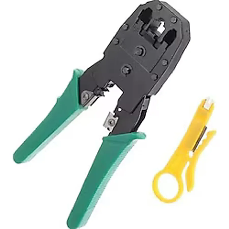 Network Pensesi Jack RJ45 RJ11 RJ9 Sıkma Pensesi Jak CAT5 Bağlama