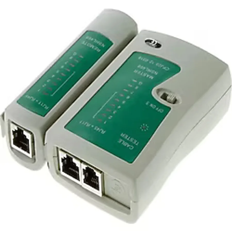 Network Tester RJ45/RJ11 ADSL İnternet Kablo Test Cihazı Cat5/6