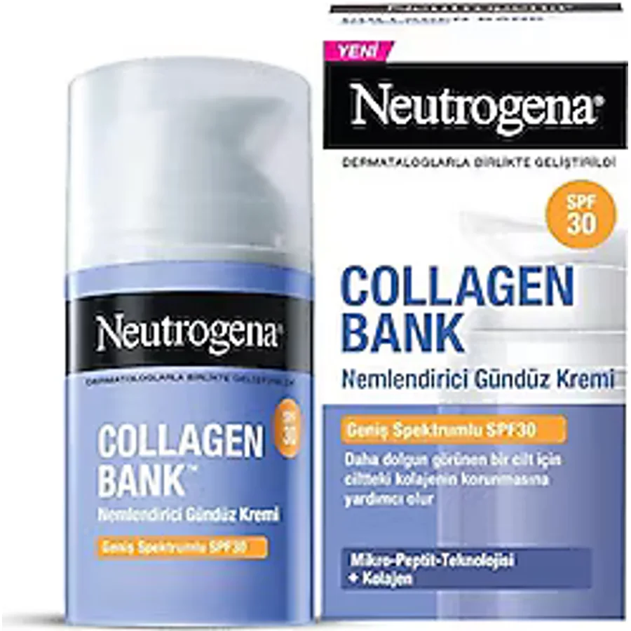 Neutrogena Collagen Bank 30 Faktör Nemlendirici 50 ml Gündüz Kremi
