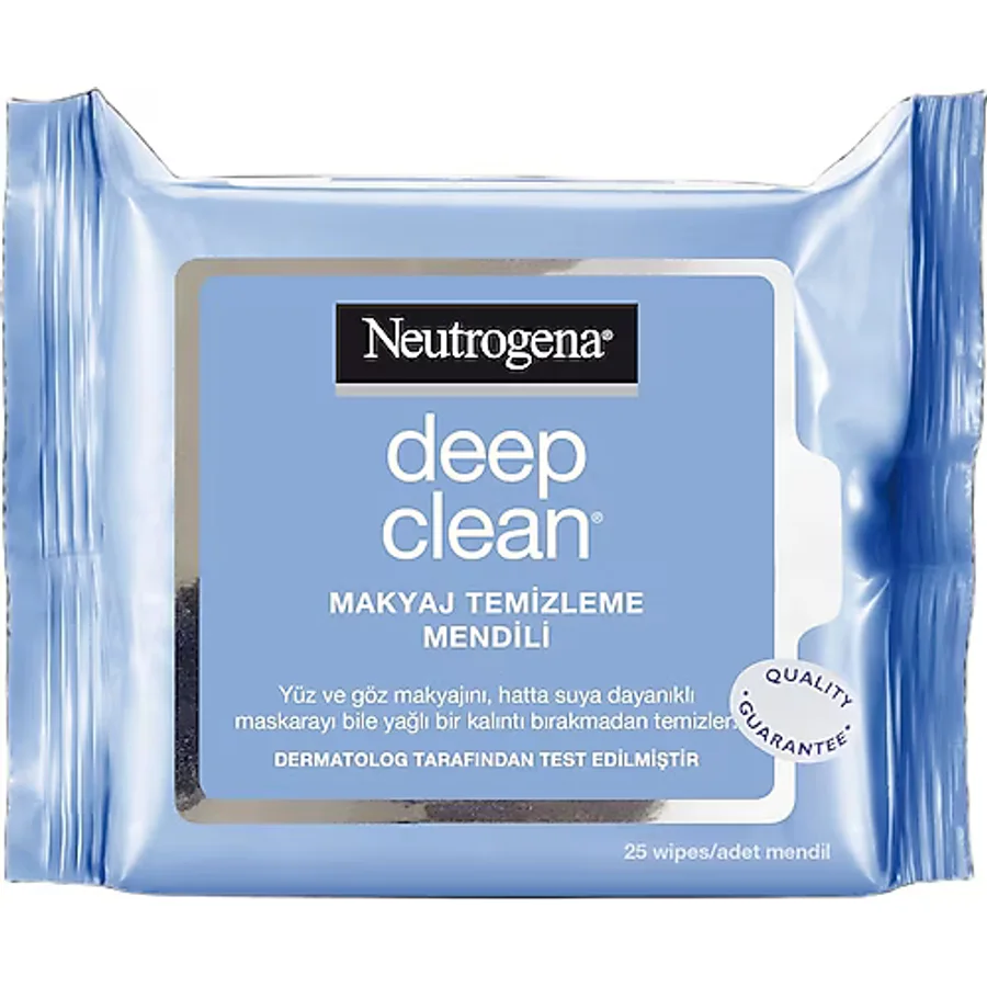 Neutrogena Deep Clean 25'li Makyaj Temizleme Mendili