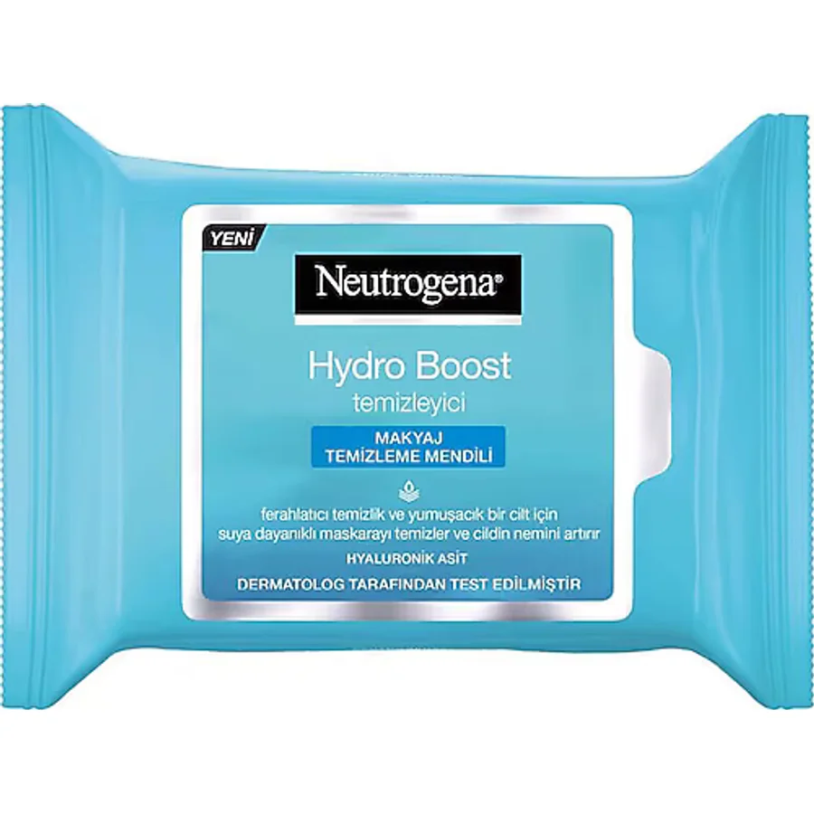 Neutrogena Hydro Boost 25'li Makyaj Temizleme Mendili